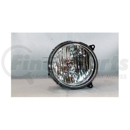 TYC 20-6593-00-9  CAPA Certified Headlight Assembly