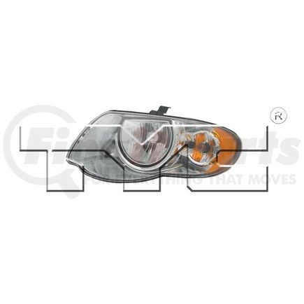 TYC 20-6636-00-9  CAPA Certified Headlight Assembly