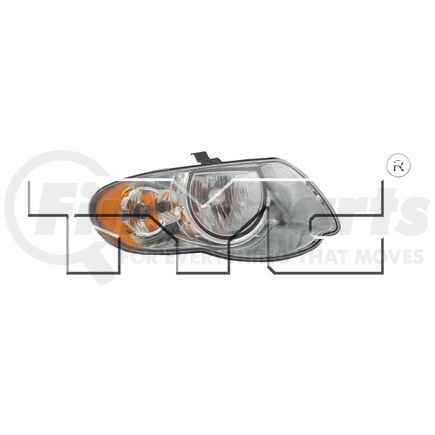 TYC 20-6635-00-9  CAPA Certified Headlight Assembly