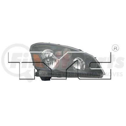 TYC 20-6643-00-9  CAPA Certified Headlight Assembly