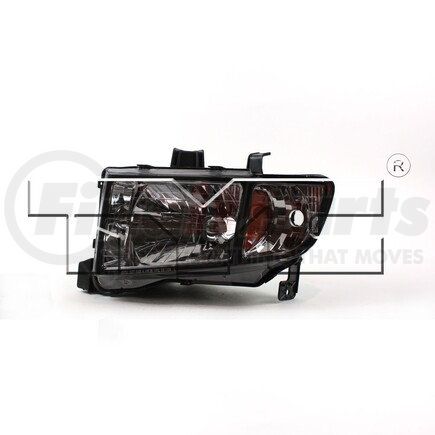 TYC 20-6672-01-9 CAPA Certified Headlight Assembly