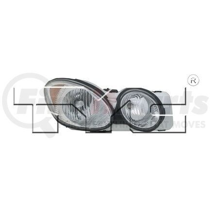 TYC 20-6711-00-9  CAPA Certified Headlight Assembly