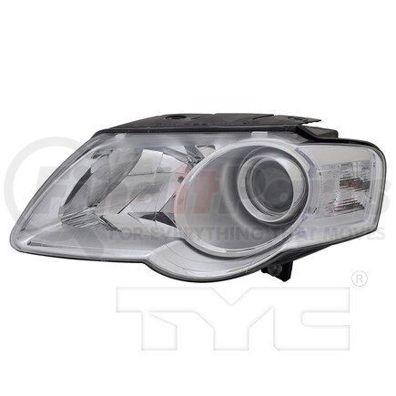 TYC 206740009 CAPA Certified Headlight Assembly