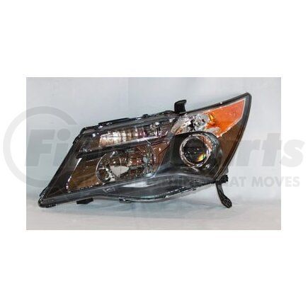 TYC 20-6846-01 Headlight Assembly - LH, HID, Clear Lens, Includes Adjuster, Plastic Housing, SAE/DOT Compliant