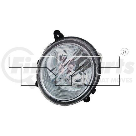TYC 20-6871-00-9  CAPA Certified Headlight Assembly