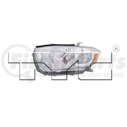 TYC 20-6898-01-9  CAPA Certified Headlight Assembly