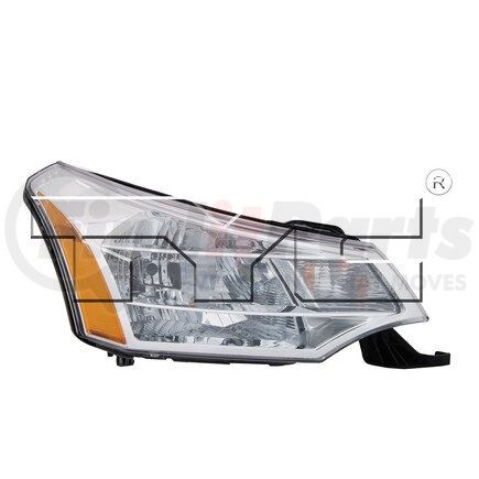 TYC 206917009  CAPA Certified Headlight Assembly