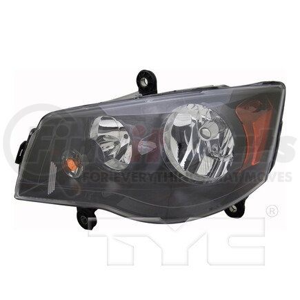 TYC 206920909  CAPA Certified Headlight Assembly