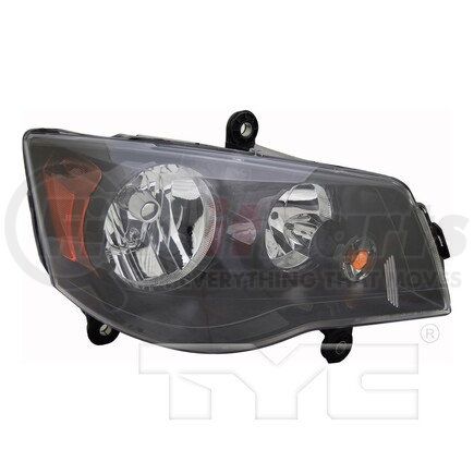 TYC 206919909 CAPA Certified Headlight Assembly