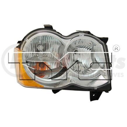 TYC 20-9019-00-9 CAPA Certified Headlight Assembly