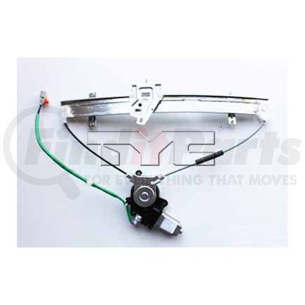 TYC 660105  Power Window Motor and Regulator Assembly