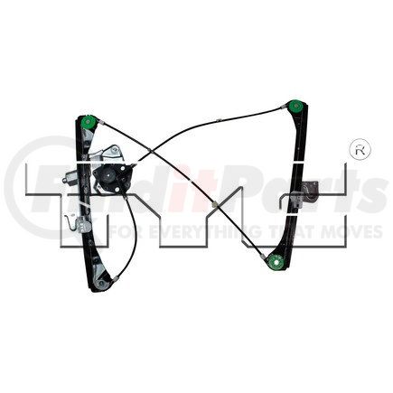 TYC 660170  Power Window Motor and Regulator Assembly