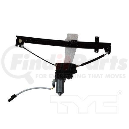 TYC 660176 Power Window Motor and Regulator Assembly