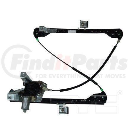 TYC 660226 Power Window Motor and Regulator Assembly