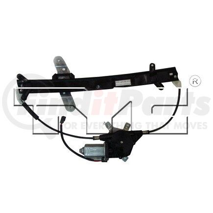 TYC 660231  Power Window Motor and Regulator Assembly