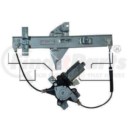 TYC 660222  Power Window Motor and Regulator Assembly