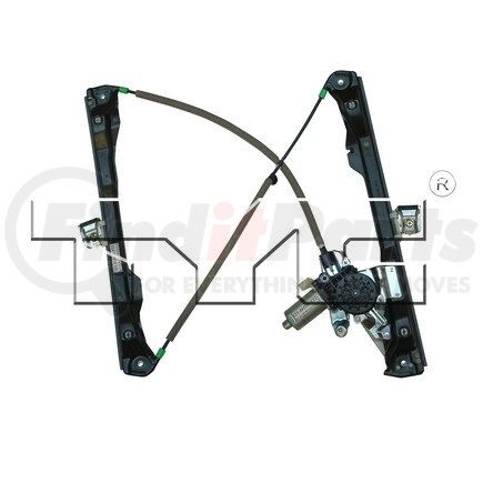 TYC 660346  Power Window Motor and Regulator Assembly