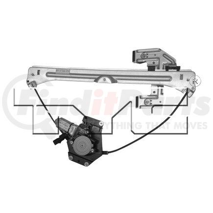 TYC 660341  Power Window Motor and Regulator Assembly