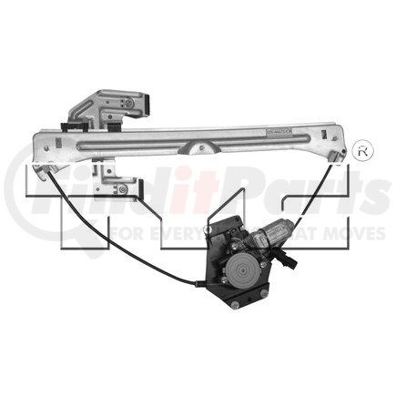 TYC 660342  Power Window Motor and Regulator Assembly