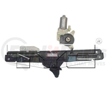 TYC 660473  Power Window Motor and Regulator Assembly