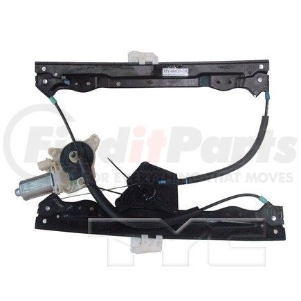 TYC 660479  Power Window Motor and Regulator Assembly