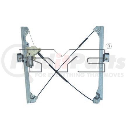 TYC 660507 Power Window Motor and Regulator Assembly