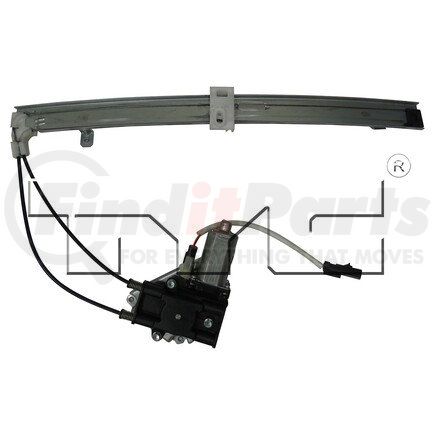 TYC 660546 Power Window Motor and Regulator Assembly