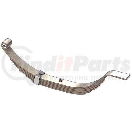 Power10 Parts UNA-017 Utility Trailer Leaf Spring-Flat End Slipper 6/Leaf 1415 lb. Capacity each