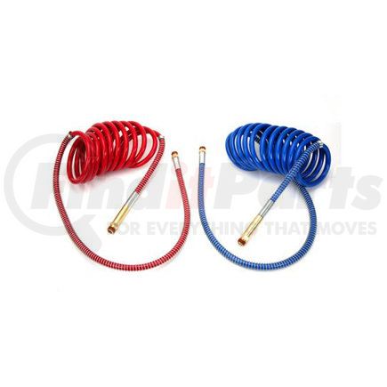 VELVAC 022639 - air brake hose - set of red & blue, 15' long lead working length | glacier air coils | air brake hose