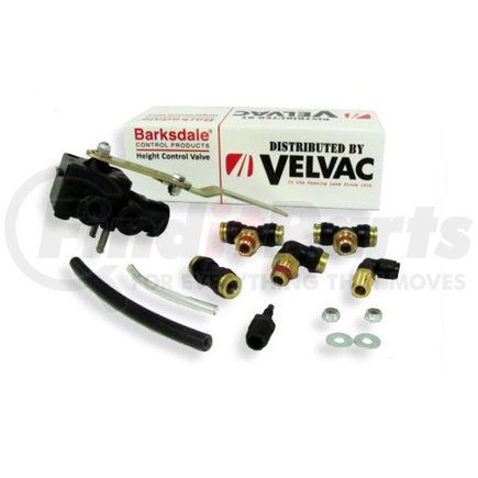 VELVAC 034137 - suspension ride height control valve - standard chassis leveling valve used with volvo/mack chassis (2006-present) | height control valve | suspension ride height control valve