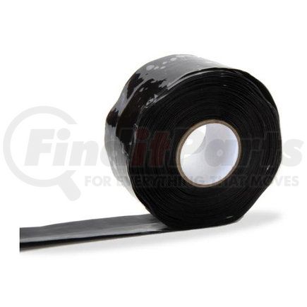 VELVAC 058380 - silicone self-fusing tape - packaged in clamshell, 1" wide, 20' long rolls (qty 1 per clamshell) | silicon self-fusing tape - black | multi-purpose tape