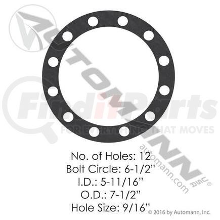 Automann 180.10608 Drive Flange Gasket