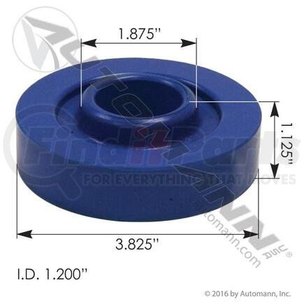 Automann M17335UB Cabin Mount Bushing - Poly, Fits Freightliner