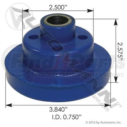 Automann M17337UB Cabin Mount Bushing - Poly, Fits Freightliner