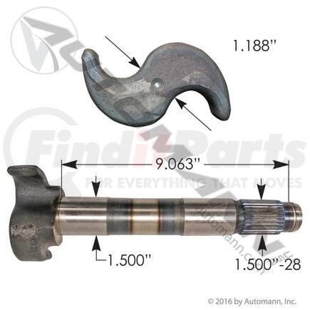 Automann 122.280902.03 CAMSHAFT LH