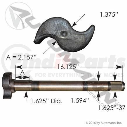 Automann 121.371604.02 CAMSHAFT RH