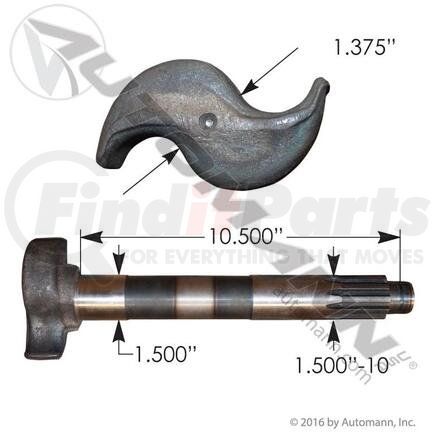 Automann 120.101016.02 Camshaft, RH