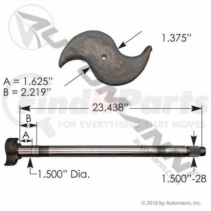 Automann 123.282314.02 Camshaft, RH