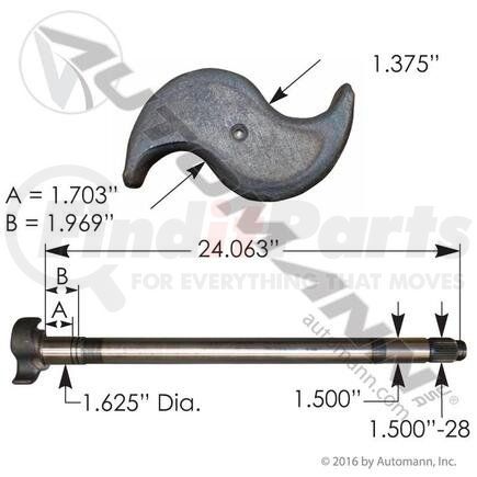 Automann 122.282402.02 CAMSHAFT RH