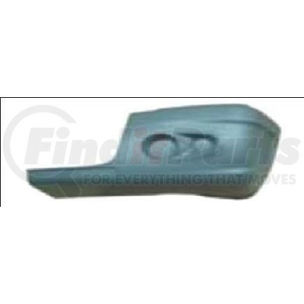 Freightliner HDB010209L Bumper End - Front LH, w/o Fog Lamp Hole, For 2002-2011 Freightliner Century