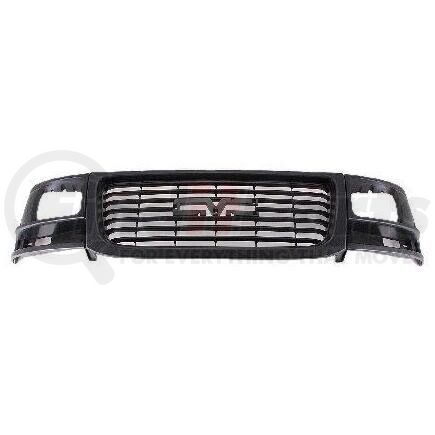 GMC GM1200531 Grille Assembly - Front, Black, Plastic, without Emblem, for 2003-2017 GMC Savana