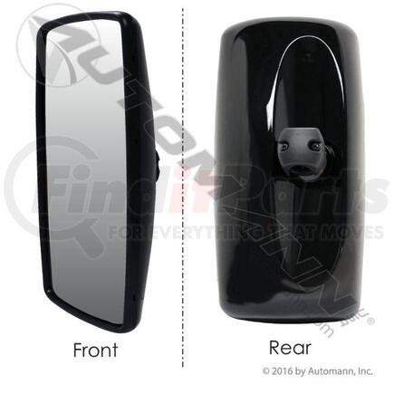 Automann 563.46039 Mirror Black, for Freightliner 8 in. x 17 in.