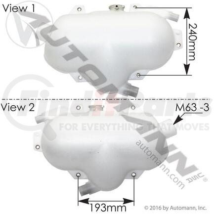Automann 575.1084 Coolant Reservo
