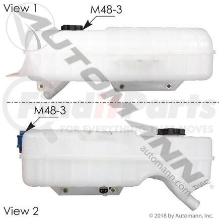 Automann 575.1081 COOLANT RESERVOIR VOLVO