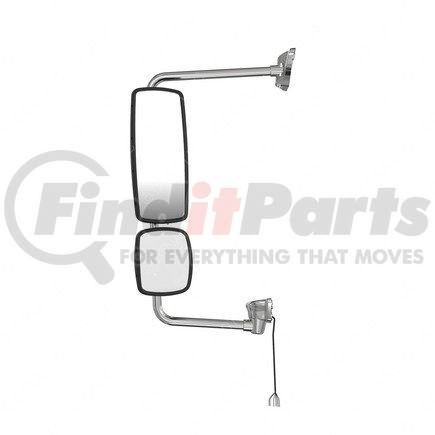 Freightliner A22-74243-009 Door Mirror - Assembly, Rearview, Outer, Bright, Heated, Remote, Left Hand
