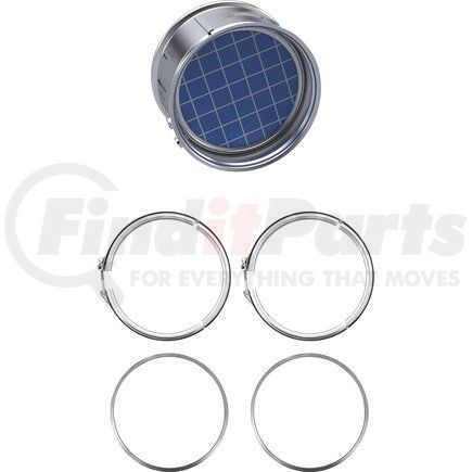 Skyline Emissions BJB514-C DPF KIT CONSISTING OF 1 DPF, 1 GASKET, AND 2 CLAMPS