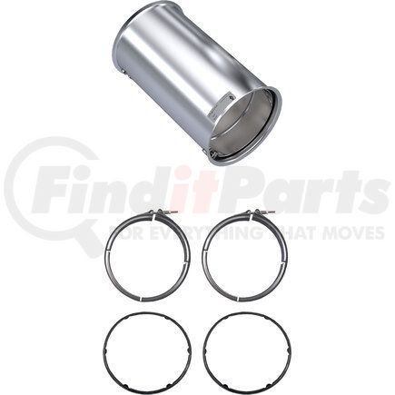 Skyline Emissions CH1110-C DPF KIT CONSISTING OF 1 DPF, 2 GASKETS, AND 2 CLAMPS