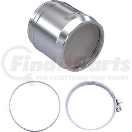 Skyline Emissions DJ0806-C DPF KIT CONSISTING OF 1 DPF, 1 GASKET, AND 1 CLAMP