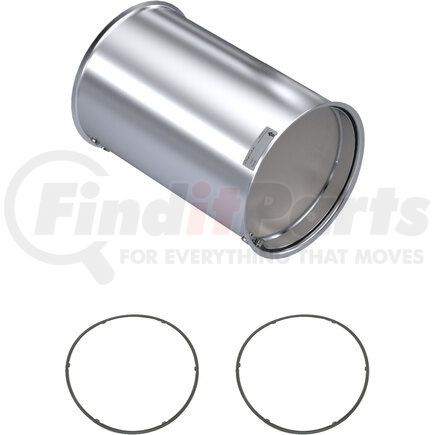 Skyline Emissions CQ1704-K Diesel Particulate Filter (DPF) - Stainless Steel, for Caterpillar C13/C15, EPA07