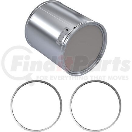 Skyline Emissions DJ1207-K DPF KIT CONSISTING OF 1 DPF AND 2 GASKETS